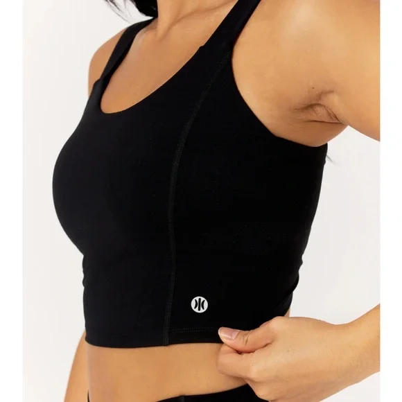 NEW with tags Astoria Activewear LIVE LUXE Crossed Sports Crop - Picture 1 of 7